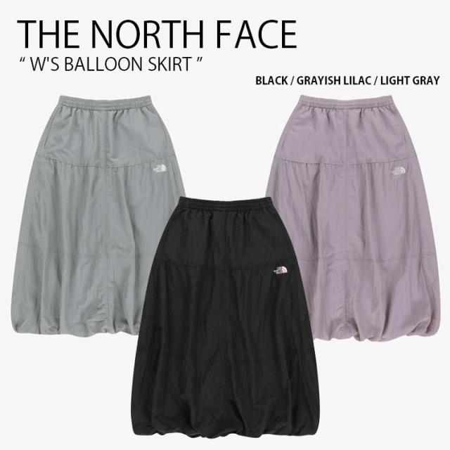 THE NORTH FACE ノースフェイス レディース ロングスカート W’S BALLOON SKIRT ウィメンズ バルーンスカート 女性用 NK6NR80J/K/L