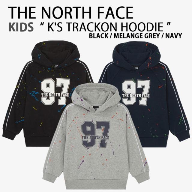 THE NORTH FACE ノースフェイス キッズ パーカー K’S TRACKON HOODIE トラックオンフーディー スウェット 男の子 女の子 NM5PR54S/T/U