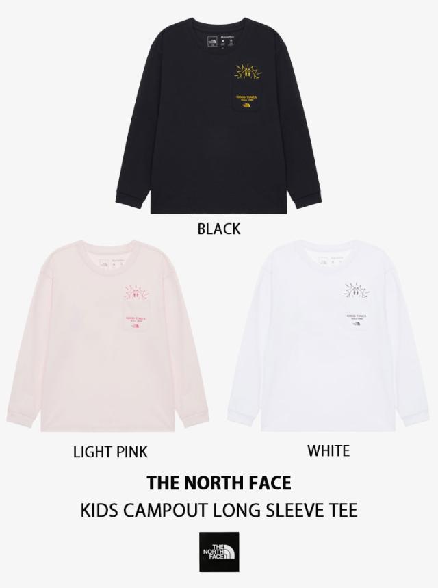 THE NORTH FACE ノースフェイス キッズ 長袖 Tシャツ K’S CAMPOUT L/S R/TEE キャンプアウトTシャツ ロングTEE 子供用 NT7TR01S/T/U_1