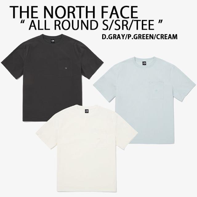 THE NORTH FACE ノースフェイス Tシャツ ALL ROUND S/SR/TEE ルーズフィット 冷感素材 ウーブン素材 メンズ レディース NT7UQ11