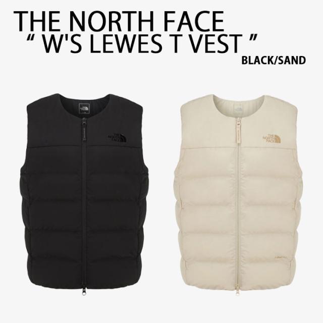 THE NORTH FACE ノースフェイス レディース ダウンベスト W’S LEWES T VEST ルイス Tベスト ジャケット ロゴ 軽い 女性用 NV3NR81A/B