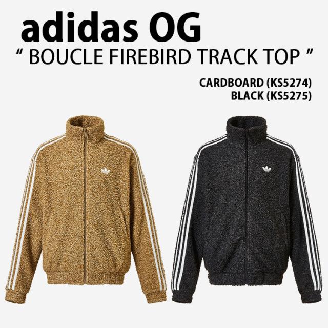 adidas originals アディダス トラックトップ BOUCLE FIREBIRD TRACK TOP ジャージ トラックジャケット CARDBOARD BLACK KS5274 KS5275