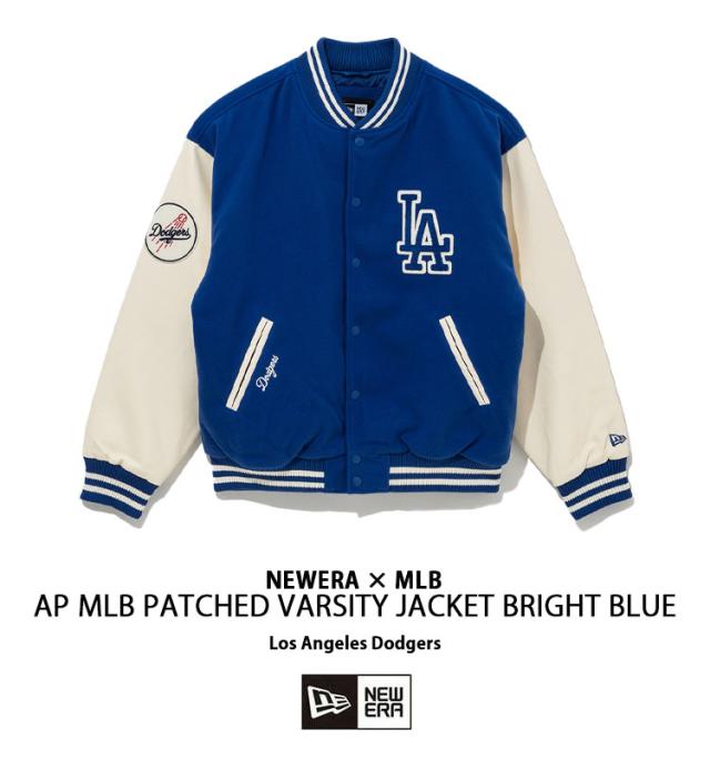NEWERA ニューエラ スタジャン ブルゾン MLB PATCHED VARSITY JK53
