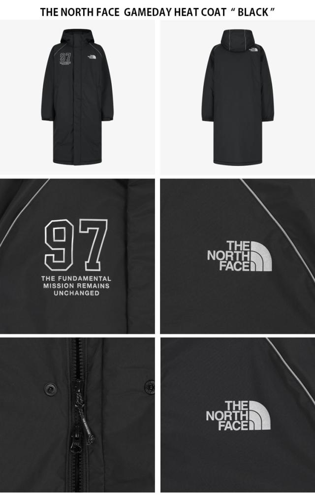THE NORTH FACE ノースフェイス パディングジャケット GAMEDAY HEAT COAT コート フード付き ベンチコート メンズ レディース NC3NR52J/K_3