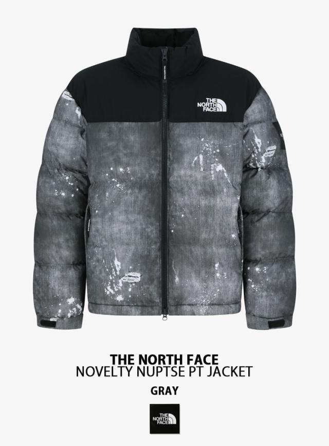 THE NORTH FACE ノースフェイス ダウンジャケット デストロイドデニム NOVELTY NUPTSE PT JACKET ビンテージ加工 限定モデル NJ1DR56