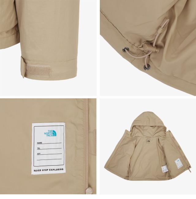 THE NORTH FACE ノースフェイス キッズ ナイロンジャケット K’S CAMPOUT JACKET ジャケット フーディ パーカー 子供用 NJ3BR53S/T/U_11