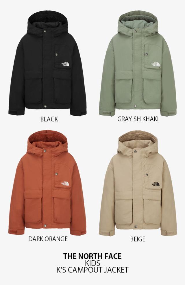 THE NORTH FACE ノースフェイス キッズ ナイロンジャケット K’S CAMPOUT JACKET ジャケット フーディ パーカー 子供用 NJ3BR53S/T/U_2