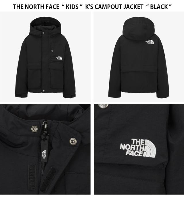 THE NORTH FACE ノースフェイス キッズ ナイロンジャケット K’S CAMPOUT JACKET ジャケット フーディ パーカー 子供用 NJ3BR53S/T/U_4