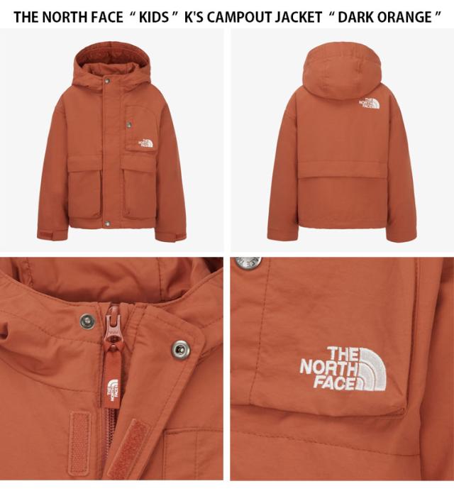 THE NORTH FACE ノースフェイス キッズ ナイロンジャケット K’S CAMPOUT JACKET ジャケット フーディ パーカー 子供用 NJ3BR53S/T/U_8