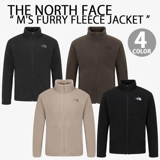 THE NORTH FACE ノースフェイス フリースジャケット M’S FURRY FLEECE JACKET ボアフリース フリース 裏ボア 裏起毛 NJ4FR50A/B/C/D