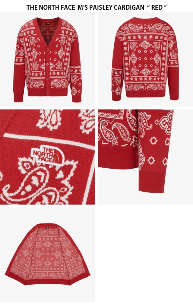 THE NORTH FACE ノースフェイス カーディガン M’S PAISLEY CARDIGAN ペイズリー カーディガン メンズ レディース NJ5SR55A/B/C_5