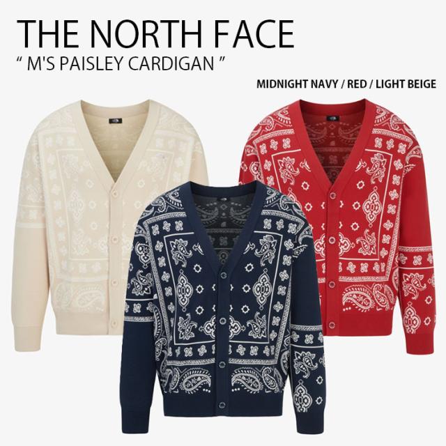 THE NORTH FACE ノースフェイス カーディガン M’S PAISLEY CARDIGAN ペイズリー カーディガン メンズ レディース NJ5SR55A/B/C