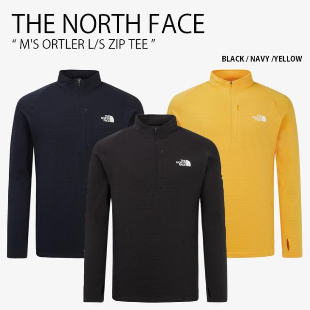 THE NORTH FACE ノースフェイス スポーツウェア M’S ORTLER L/S ZIP TEE ジップ ティーシャツ ロンT メンズ レディース NT7LR98A/B/C