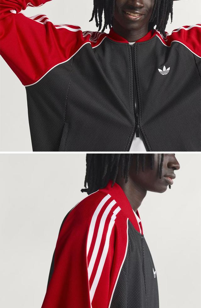 adidas originals アディダス トラックトップ M SST LOOSE MESH TRACK