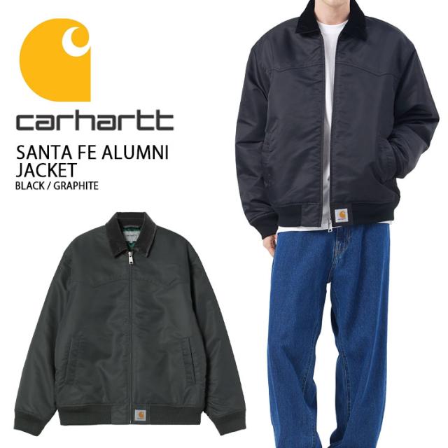 CARHARTT カーハート MA-1 SANTA FE ALUMNI JACKET サンタフェ アラムナイ ジャケット カジュアル ストリート ジャンパー ボンバー ブルゾン メンズ レディース 男性用 女性用 CA25FWJAJH