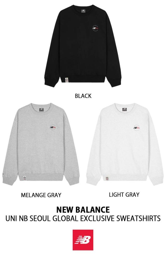 New Balance ニューバランス トレーナー UNI NB SEOUL GLOBAL EXCLUSIVE SWEATSHIRTS ソウル グローバル スウェットシャツ NBNCG2A013_1