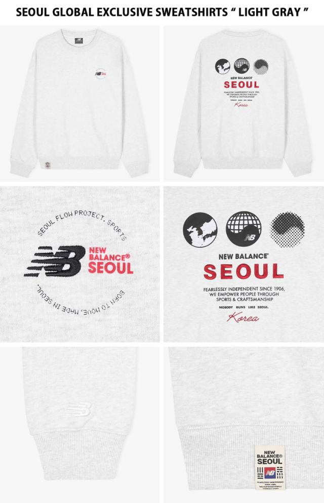 New Balance ニューバランス トレーナー UNI NB SEOUL GLOBAL EXCLUSIVE SWEATSHIRTS ソウル グローバル スウェットシャツ NBNCG2A013_4