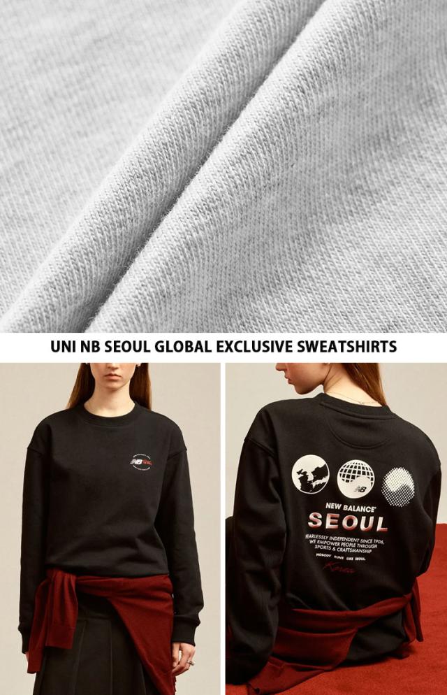 New Balance ニューバランス トレーナー UNI NB SEOUL GLOBAL EXCLUSIVE SWEATSHIRTS ソウル グローバル スウェットシャツ NBNCG2A013_5