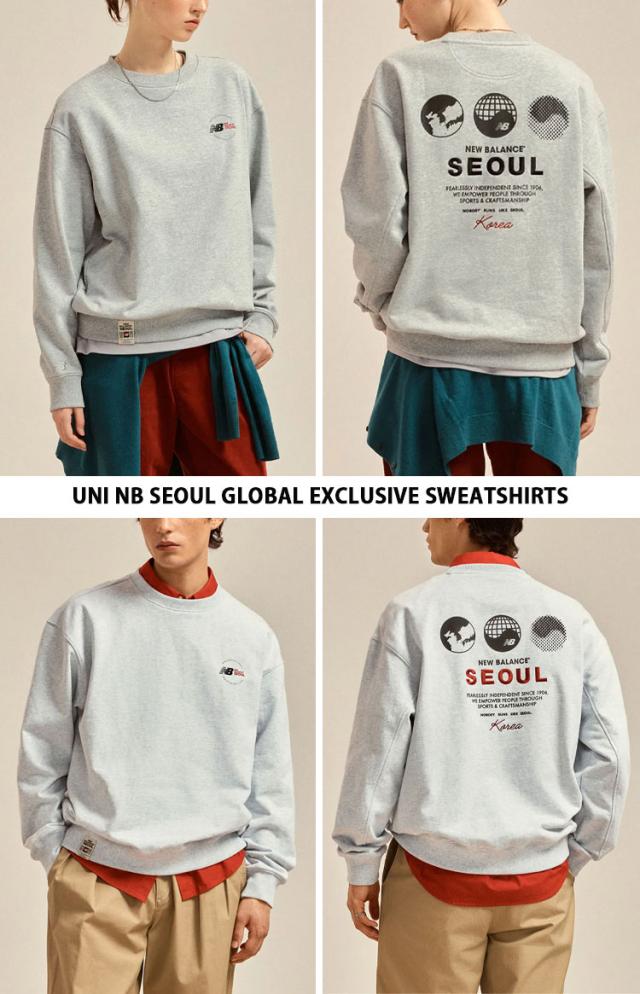 New Balance ニューバランス トレーナー UNI NB SEOUL GLOBAL EXCLUSIVE SWEATSHIRTS ソウル グローバル スウェットシャツ NBNCG2A013_6