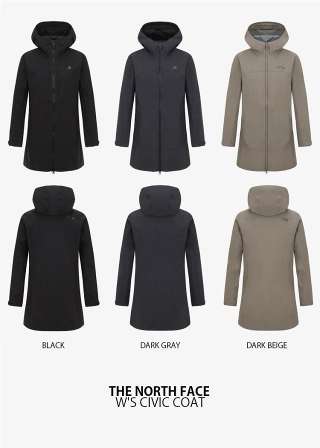 THE NORTH FACE ノースフェイス レディース レインジャケット W’S CIVIC COAT ウィメンズ コート ジャケット 女性用 NC2HS31A/B/C_1