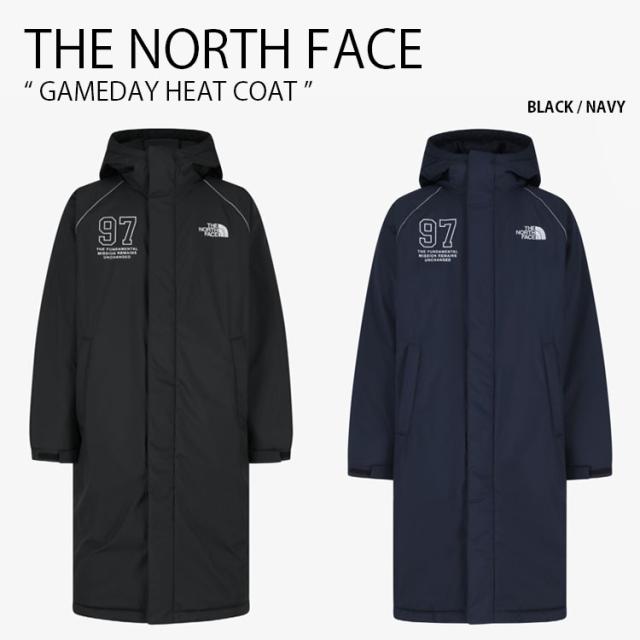THE NORTH FACE ノースフェイス パディングジャケット GAMEDAY HEAT COAT コート フード付き ベンチコート メンズ レディース NC3NR52J/K