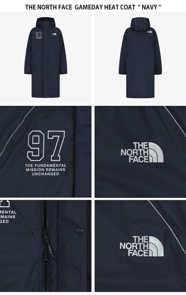 THE NORTH FACE ノースフェイス パディングジャケット GAMEDAY HEAT COAT コート フード付き ベンチコート メンズ レディース NC3NR52J/K_5