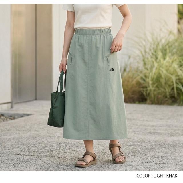 THE NORTH FACE ノースフェイス レディース ロングスカート W’S PEAKHILL SKIRTS ウィメンズ ピークヒル スカート 女性用 NK6NS32A/B/C_1