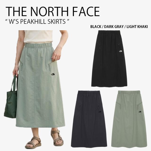 THE NORTH FACE ノースフェイス レディース ロングスカート W’S PEAKHILL SKIRTS ウィメンズ ピークヒル スカート 女性用 NK6NS32A/B/C