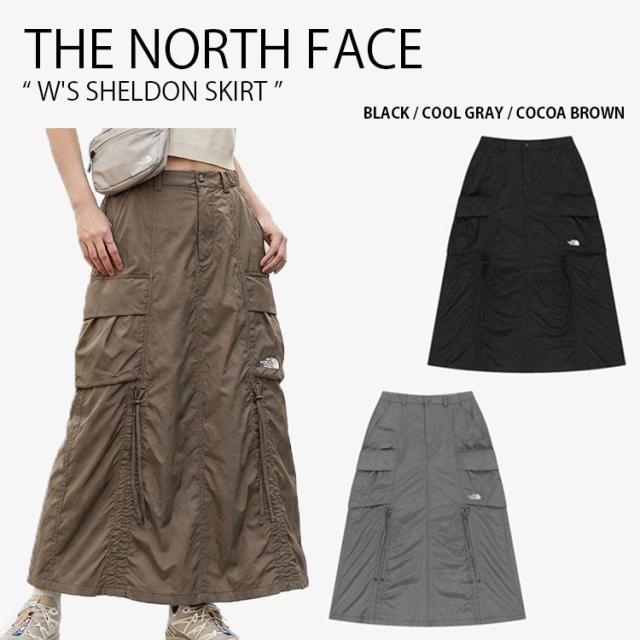 THE NORTH FACE ノースフェイス レディース カーゴスカート W’S SHELDON SKIRT ウィメンズ Aラインスカート 女性用 NK6NS34J/K/L
