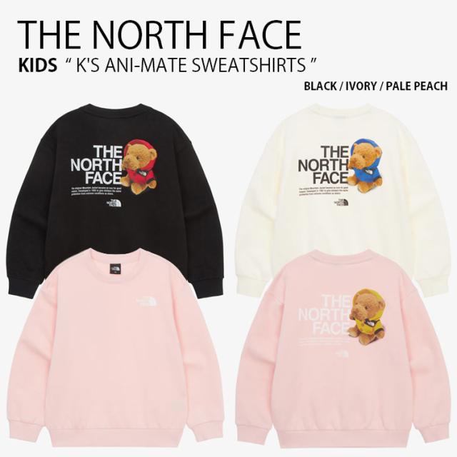 THE NORTH FACE ノースフェイス キッズ スウェット K’S ANI-MATE SWEATSHIRTS スウェットシャツ トレーナー 長袖 子供用 NM5MR06S/T/U