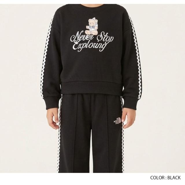 THE NORTH FACE ノースフェイス キッズ スウェット G’S BLOSSY SET スウェット 長袖 パンツ セットアップ 子供用 NM5MS04S/T/U_1