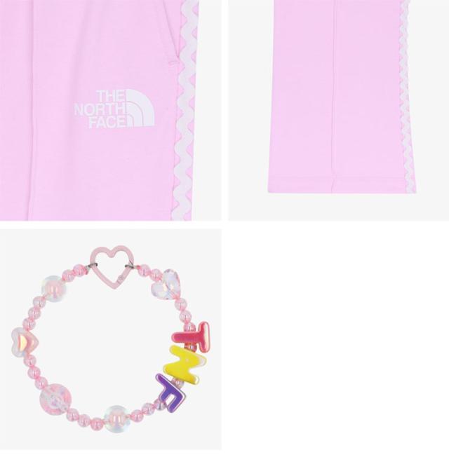 THE NORTH FACE ノースフェイス キッズ スウェット G’S BLOSSY SET スウェット 長袖 パンツ セットアップ 子供用 NM5MS04S/T/U_8