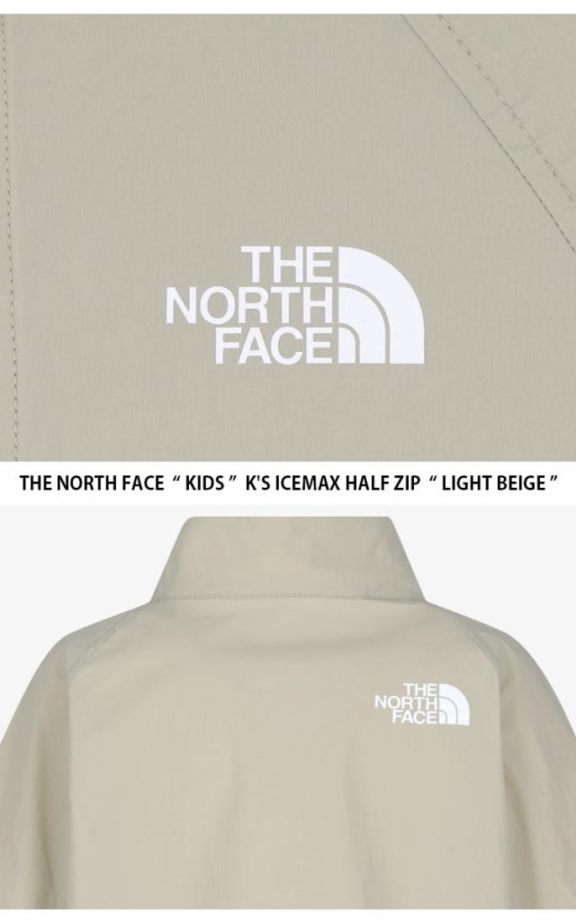 THE NORTH FACE ノースフェイス キッズ ナイロンジャケット K’S ICEMAX HALF ZIP ハーフジップ アノラック 半袖 子供用 NT7KS03S/T/U_3