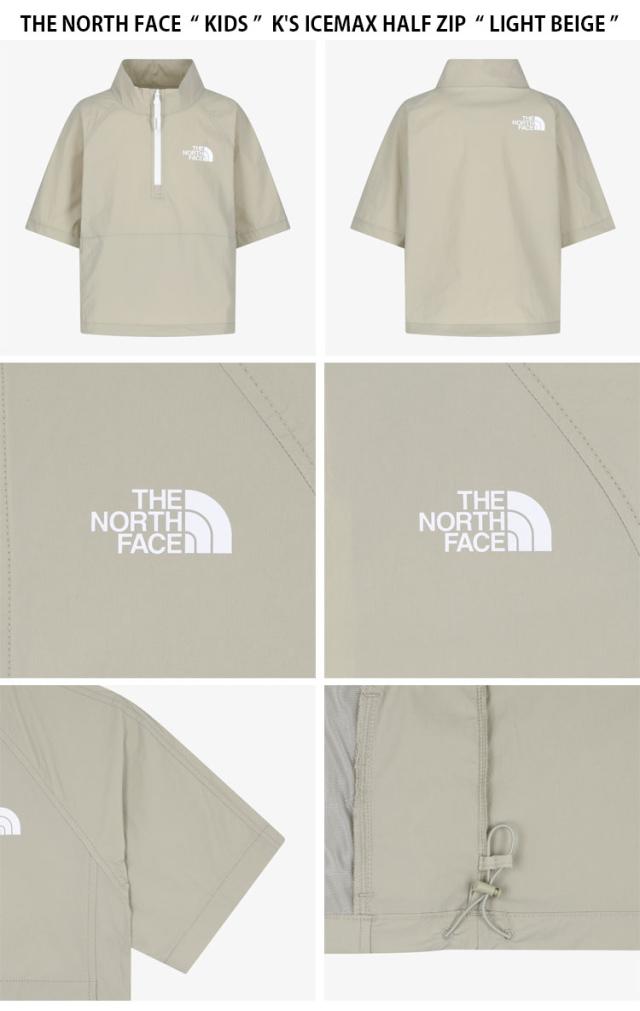 THE NORTH FACE ノースフェイス キッズ ナイロンジャケット K’S ICEMAX HALF ZIP ハーフジップ アノラック 半袖 子供用 NT7KS03S/T/U_4