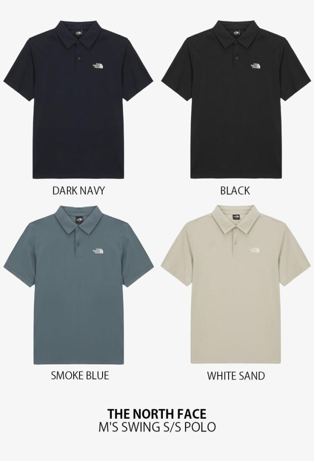 THE NORTH FACE ノースフェイス ポロシャツ M’S SWING S/S POLO ショートスリーブ ポロ 半袖 ロゴ メンズ レディース NT7PS01A/B/C/D_1