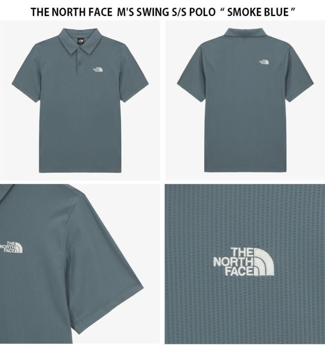 THE NORTH FACE ノースフェイス ポロシャツ M’S SWING S/S POLO ショートスリーブ ポロ 半袖 ロゴ メンズ レディース NT7PS01A/B/C/D_5