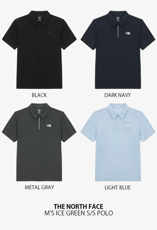 THE NORTH FACE ノースフェイス ポロシャツ M’S ICE GREEN S/S POLO ショートスリーブ ポロ 半袖 ロゴ メンズ レディース NT7PS02A/B/C/D_1