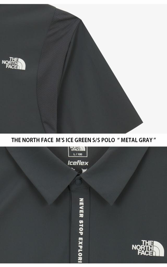 THE NORTH FACE ノースフェイス ポロシャツ M’S ICE GREEN S/S POLO ショートスリーブ ポロ 半袖 ロゴ メンズ レディース NT7PS02A/B/C/D_2