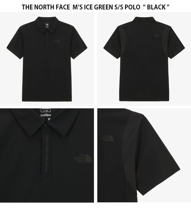 THE NORTH FACE ノースフェイス ポロシャツ M’S ICE GREEN S/S POLO ショートスリーブ ポロ 半袖 ロゴ メンズ レディース NT7PS02A/B/C/D_3