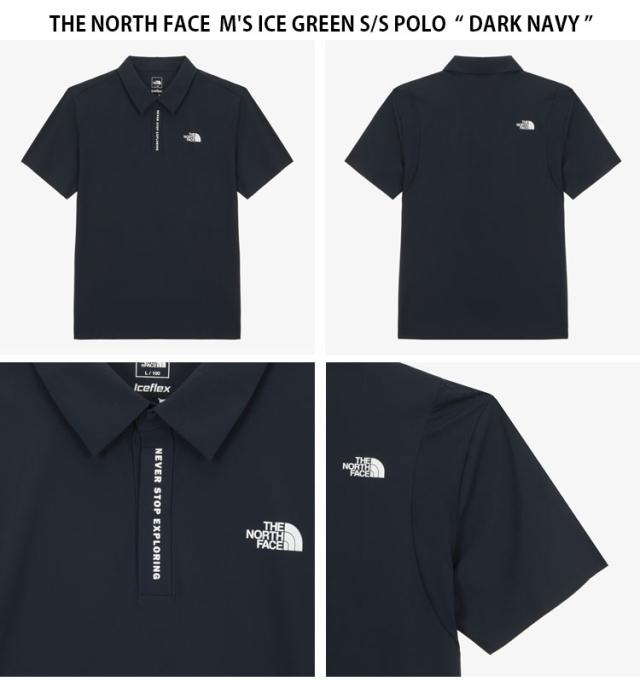 THE NORTH FACE ノースフェイス ポロシャツ M’S ICE GREEN S/S POLO ショートスリーブ ポロ 半袖 ロゴ メンズ レディース NT7PS02A/B/C/D_4