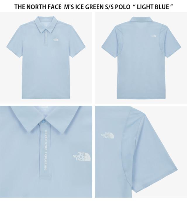 THE NORTH FACE ノースフェイス ポロシャツ M’S ICE GREEN S/S POLO ショートスリーブ ポロ 半袖 ロゴ メンズ レディース NT7PS02A/B/C/D_6