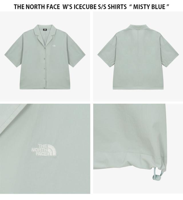 THE NORTH FACE ノースフェイス レディース カジュアルシャツ W’S ICECUBE S/S SHIRTS ウィメンズ シャツ 半袖 女性用 NH8SS40A/B/C/D_5