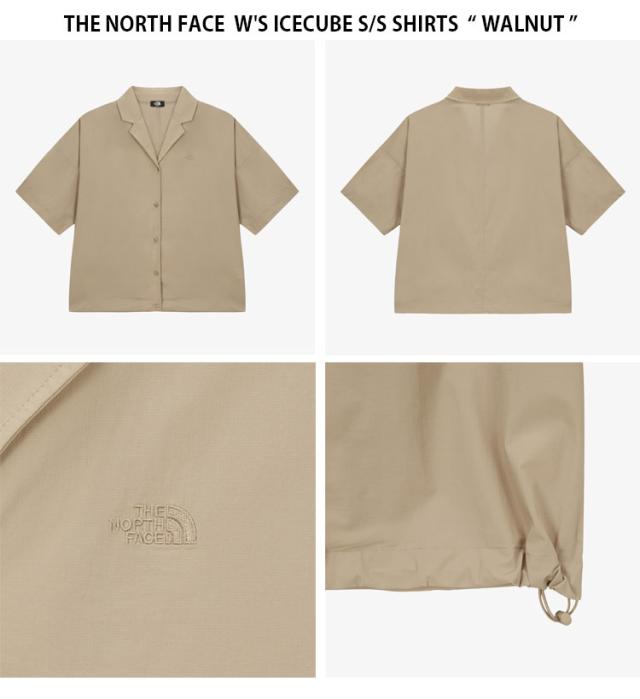 THE NORTH FACE ノースフェイス レディース カジュアルシャツ W’S ICECUBE S/S SHIRTS ウィメンズ シャツ 半袖 女性用 NH8SS40A/B/C/D_6