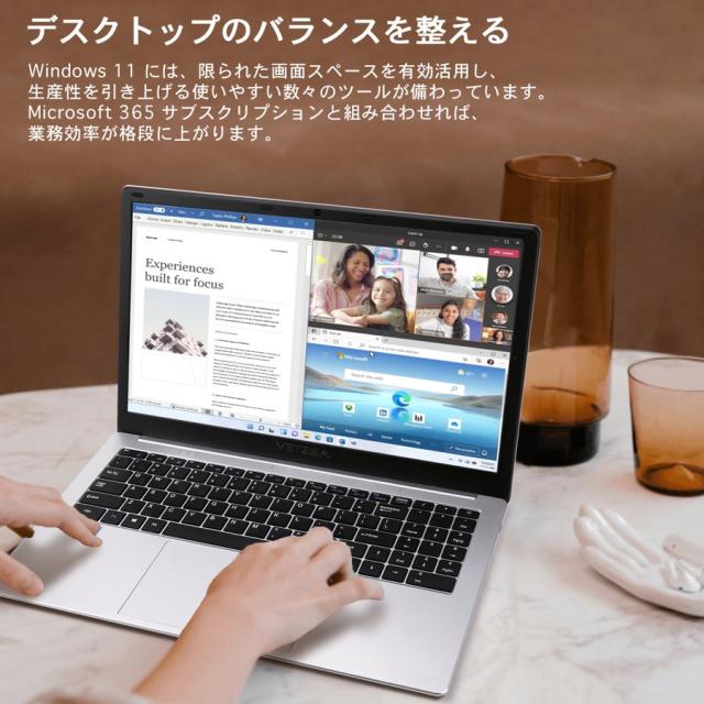 ノートパソコン 新古品 新生活 福袋 15.6型 Windows11 Office付き メモリ8GB SSD1TB 薄型 Intel N系CPU 日本語KB USB3.0 Wi-Fi Bluetooth テレワーク向け 大学生 2026年_9