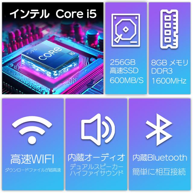 ランキング1位】デスクトップパソコン 新品 一体型 22型 フルHD液晶 