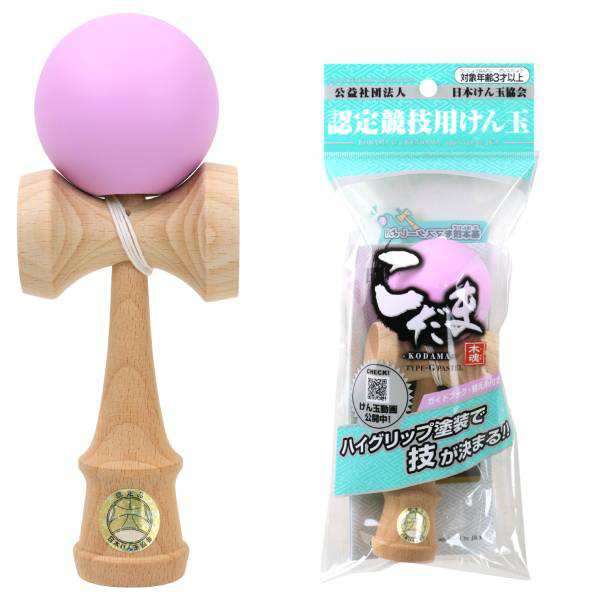 競技用けん玉 こだま TYPE-G PASTEL ピンク 46440（まとめ買い24個単位）の通販はau PAY マーケット ここあるね au  PAY マーケット－通販サイト