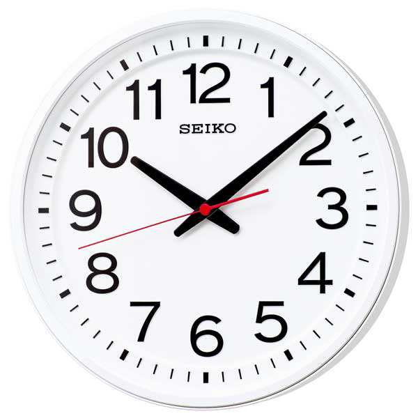 【SEIKO】セイコー スタンダード掛時計(教室の時計) KX623Wの通販は