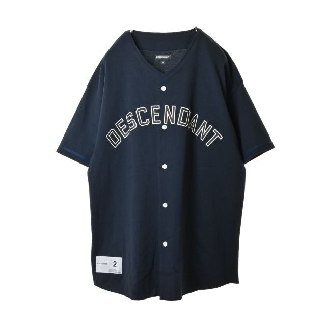 DESCENDANT BEARS SS ロゴプリント ベースボール シャツ 発送