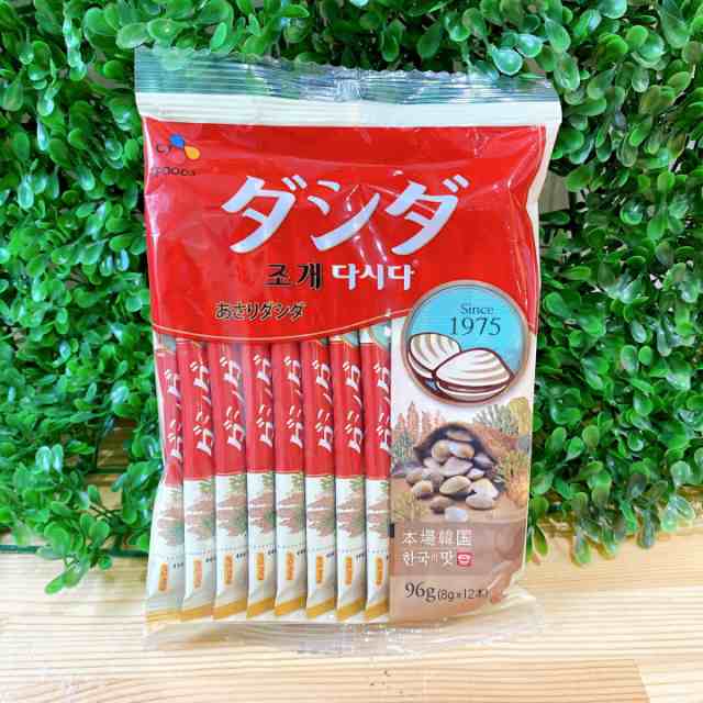 CJ】 あさりダシダスティック 8g×12本 【超特価セール】デチョルはペゴパ学校 売店の通販はau PAY マーケット - デチョルはペゴパ学校売店