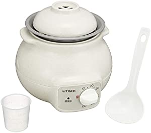 タイガー 電気 おかゆ 炊飯器 茶碗 3 杯分 CFD-B280-C(中古品)